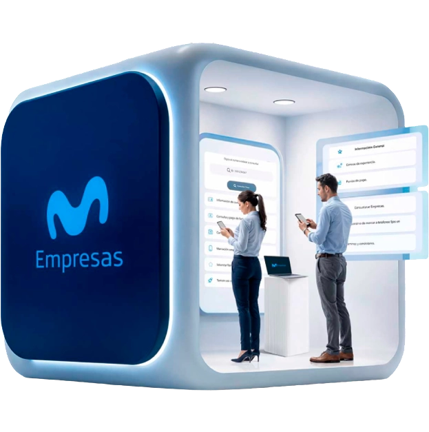 cubo movistar personas
