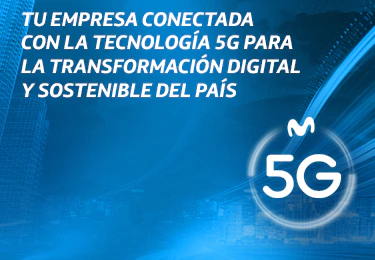 Banner movistar Uniremos la fibra más rápida de colombia con el poder de la tecnología 5g