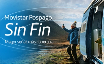 Banner movistar Movistar pospago Disfruta tu plan Pospago con una mejor Red Móvil